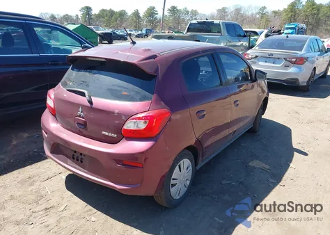 2017 Mitsubishi Mirage Es z USA, uszkodzony, nr VIN ML32A3HJ7HH015616